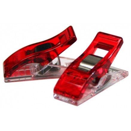 Clover Wonder Clips Red 50 stk