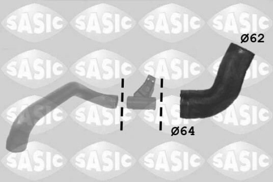 ladeluftslange SASIC 3336090 ladeluftslange SASIC 3336090