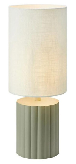 Can bordlampe Hvit/grå