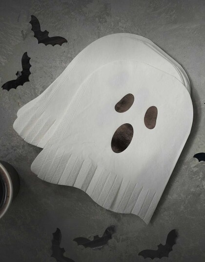 16 stk Spøkelses Servietter 16x15 cm Fright Night
