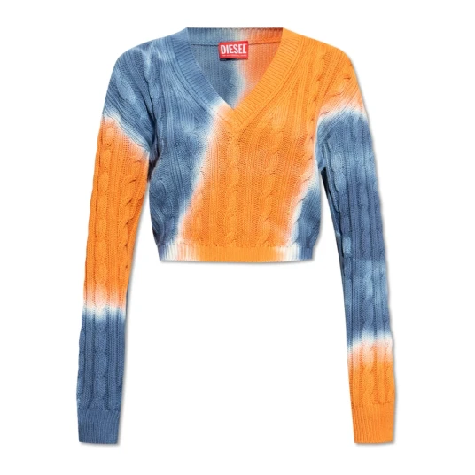 Diesel Dame Strikkevarer Flerfarget S, Diesel Dame Strikkevarer Flerfarget S,