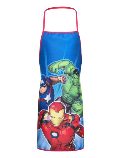 BrandMac Kids Apron + Hat - Avengers 002 - Multi/patterned - ONE SIZE BrandMac Kids Apron + Hat - Avengers 002 - Multi/patterned - ONE SIZE