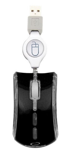 Esperanza Em109k - Mus - Optisk - 3 Knapper - Kabling - Usb - Sort