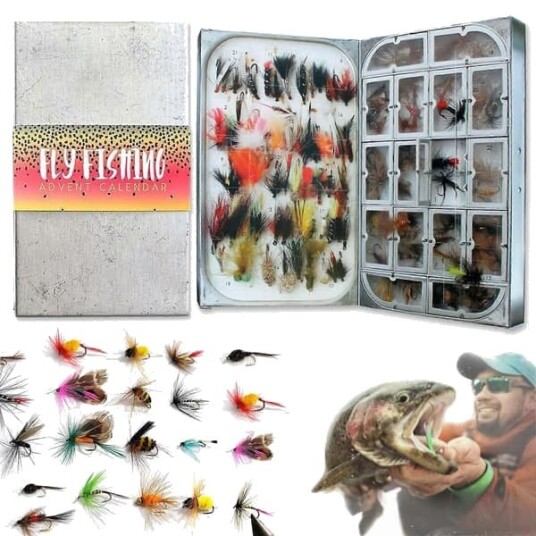 Fiskefluefiskerens Julekalender For Advent Jul Fiske Julekalender 24 Dager