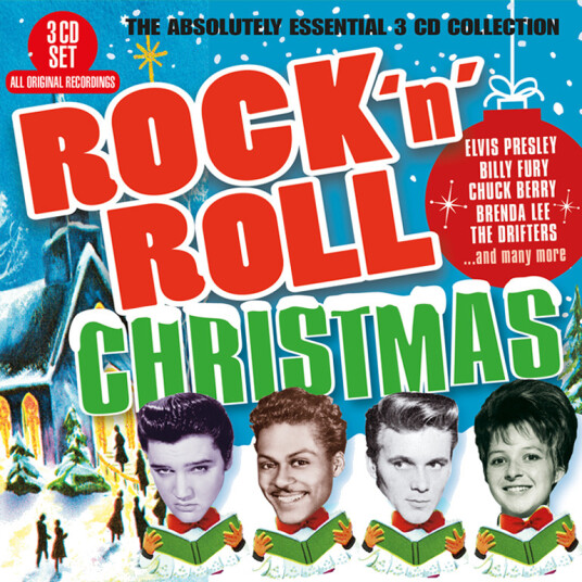 Diverse Artister, Diverse Jul Rock'n'roll Christmas CD