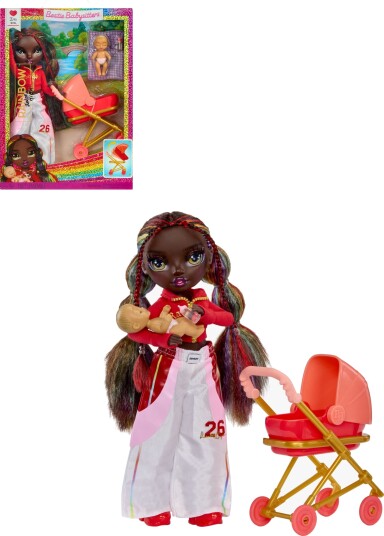 Rainbow High Jr High Bestie Babysitters Motedukke Iris