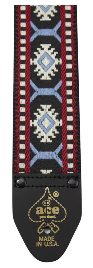 D'Andrea Ace 2" Vintage Reissue Strap Snowflake
