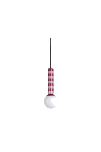 Leitmotiv Pendel Lampe Rayado Lilla Takpendler