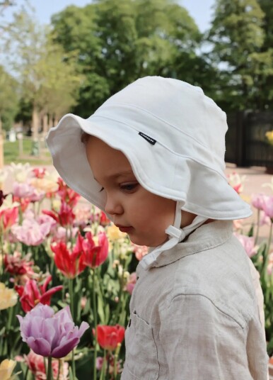 Lindberg Kids' Ekenäs Sun Hat White 44, White Lindberg Kids' Ekenäs Sun Hat White 44, White
