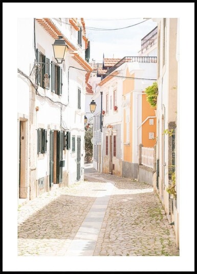 Walk in Cascais Poster Plakat / 30x40cm