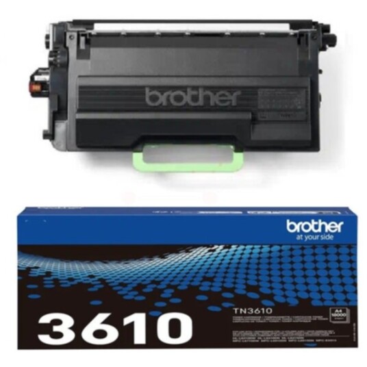 Brother TN3610 Brother 3610 Tonerkassett svart, ekstra høy kapasitet