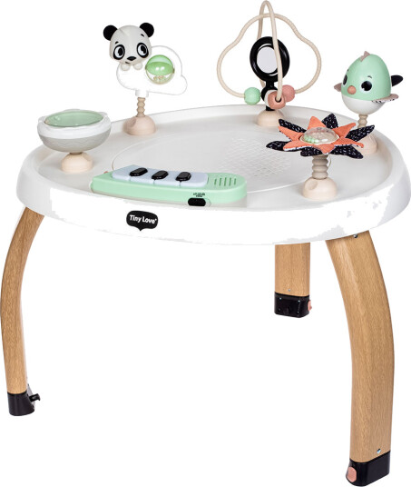 Tiny Love 5-in-1 Here I Grow Stationary Activity Center  Black & White Decor