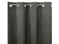 Eurofirany Eurocurtains Decorative Curtain Euro Rossie Graphite 135x250