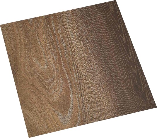Selvheftende Gulvplanker 30,5 x 30,5 cm 20 pcs PVC Brun