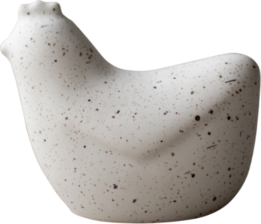 Dbkd Mini Hens 8 cm White dot Dbkd Mini Hens 8 cm White dot