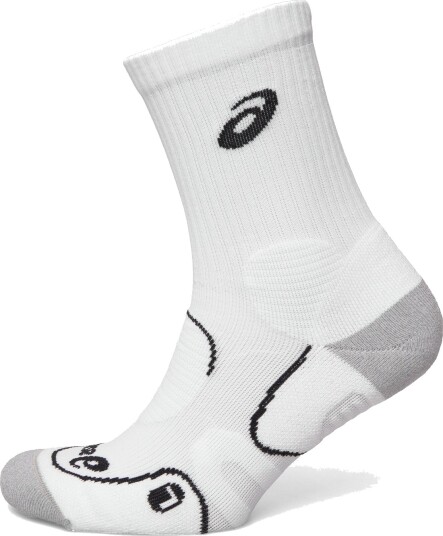 Asics Court+ Tennis Crew Sock White S Asics Court+ Tennis Crew Sock White S