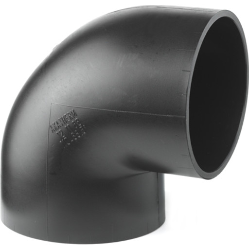 Geberit 90 mm 88,5° Plast Avløpsbend for Overvanns- og Drensrør