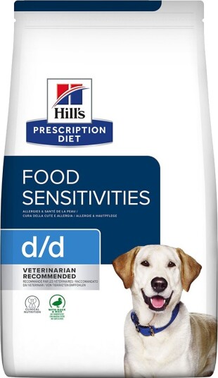 Hill'S Prescription Diet Canine D/D Hundefôr Med And Og Ris 2 X 12 kg