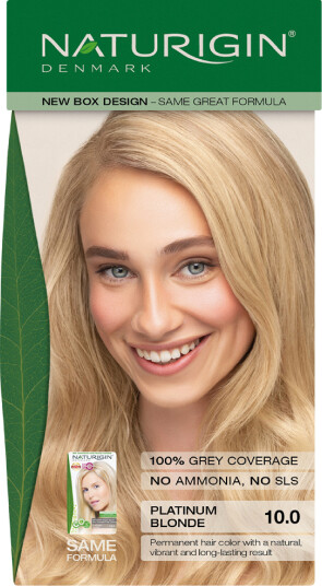 Naturigin hårfarge 10.0 Platinum Blonde 115 ml Naturigin hårfarge 10.0 Platinum Blonde 115 ml