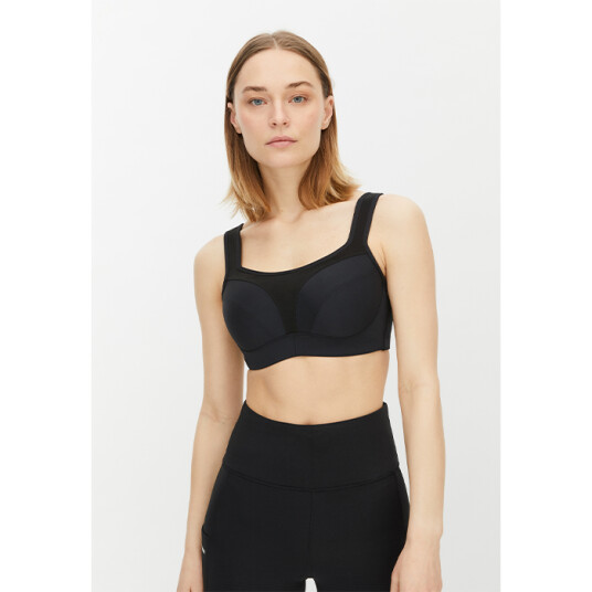 High Support Sportsbra, Black Svart 75C