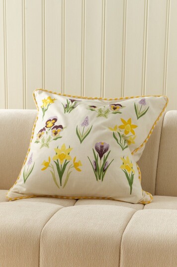 Ellos Home   Putetrekk Daffodil   Gul