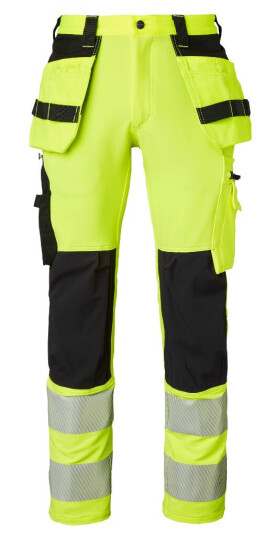 Top Swede 313 Craftsmen Bukser Fluorescerende Gul/Sort, 1 stk. ,SBG-313175015C044 C56