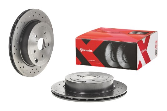 Bremseskive BREMBO 09.A198.1X Bremseskive BREMBO 09.A198.1X