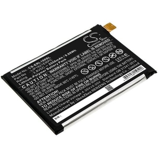 Sony Xperia L1 LTE batteri (2550 mAh 3.8 V, Sort)
