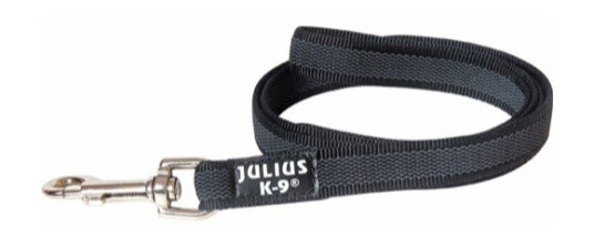 Julius K9 Hundekobbel 20mm Grå-Svart med Håndtak
