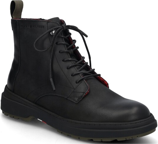 Tommy Hilfiger Hilfiger Outdoor Warm Lth Boot BLACK 43