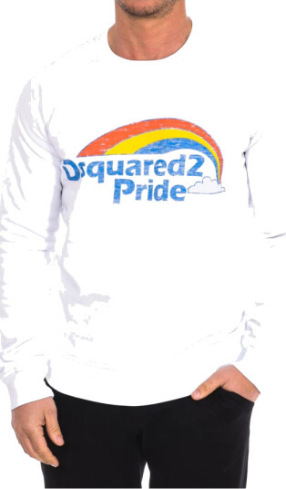 Dsquared2 Herre Gensere & Hettegensere Hvit M,