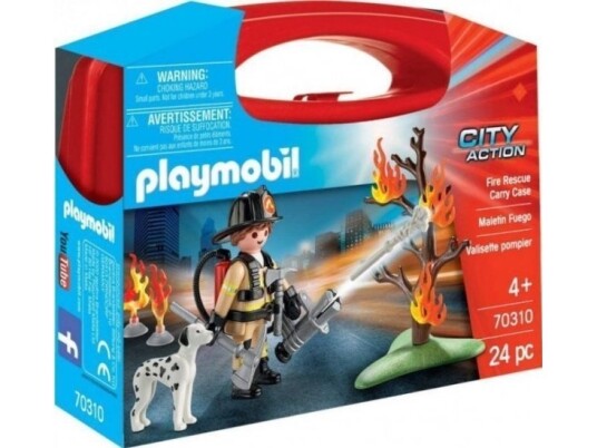Playmobil City Action Fire Rescue Carry Case 4 År Flerfarget