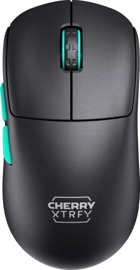 Cherry Xtrfy M68W Trådløs Gamingmus Ultralett med Pixart 3395-sensor Svart Cherry Xtrfy M68W Trådløs Gamingmus Ultralett med Pixart 3395-sensor Svart