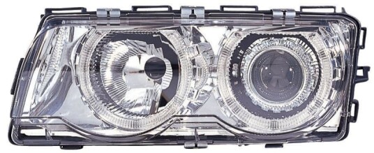 Depo Frontlykter E 38  Angel Eyes chrome 09/98  Lagersalg !! 444 1145PXNDEM1