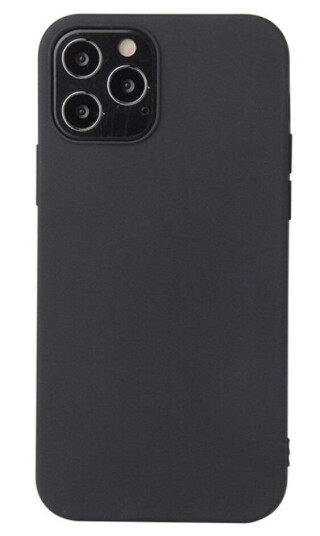 INCOVER iPhone 14 Pro Fleksibelt Plastdeksel - Svart