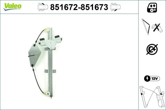 Vindusheis VALEO 851672