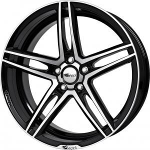 Brock B33 Black Full Polish 8x18 5x115 ET40 B70.2 Brock B33 Black Full Polish 8x18 5x115 ET40 B70.2