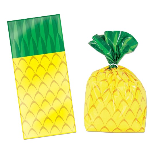 360 Degrees Ltd Cellofanposer Ananas - 25-stk