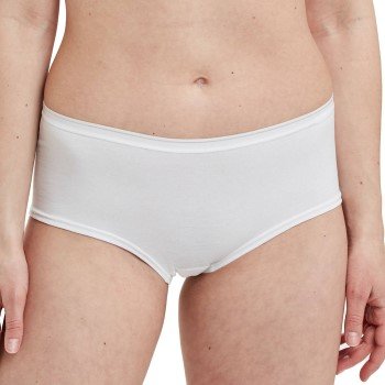 Decoy Truser 5P Hipsters Hvit økologisk bomull X-Large Dame Decoy Truser 5P Hipsters Hvit økologisk bomull X-Large Dame