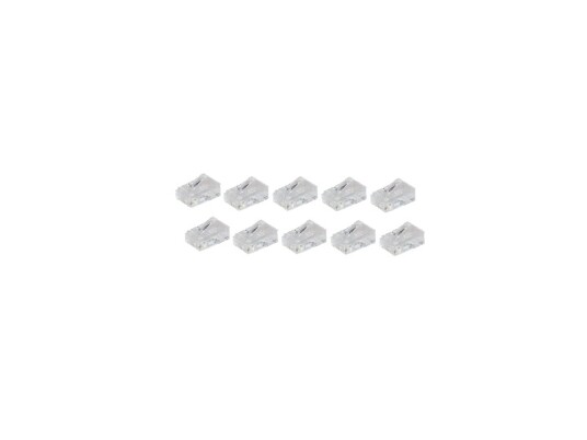 Shiverpeaks Bs72051r 10 Rj 45 Hvit Hankjønn Rett Gull 10 Stykker