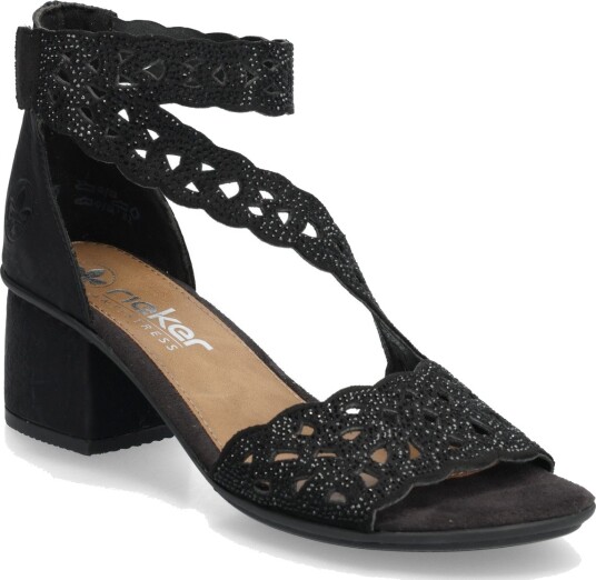 Rieker Rieker Ladies" Sandals 64657 00 Black Black 42 Rieker Rieker Ladies" Sandals 64657 00 Black Black 42
