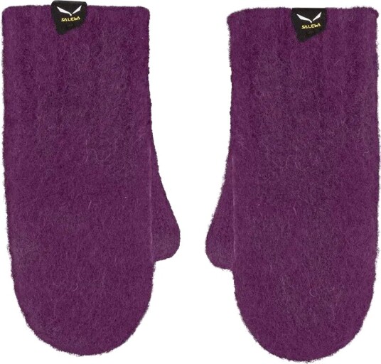 Salewa Walk Wool K Mitten dark purple Salewa Walk Wool K Mitten dark purple