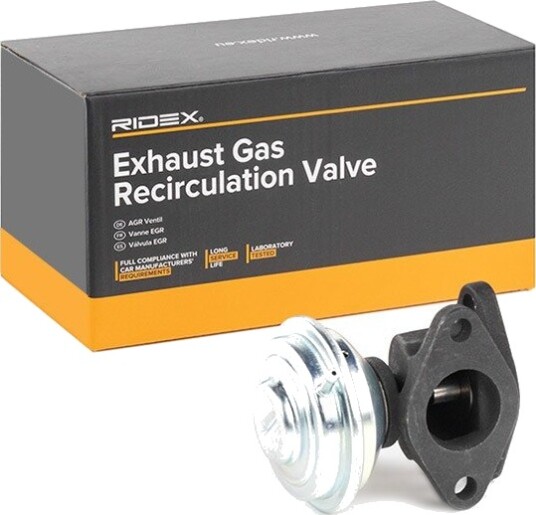 EGR ventil RIDEX 1145E0256