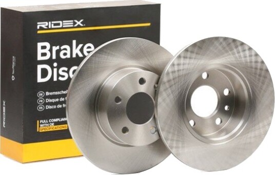 RIDEX 82B0054 Bremseskive