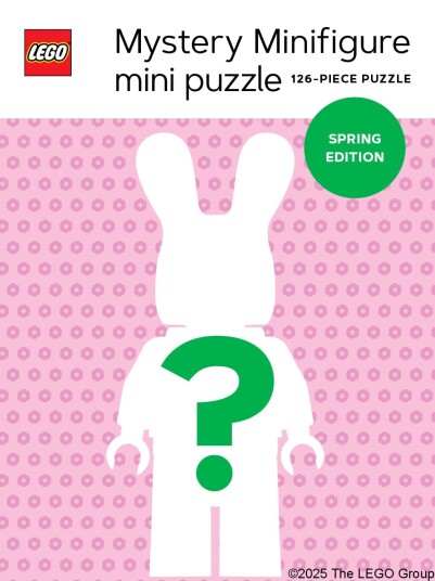 Lego Minipuslespill med hemmelig minifigur vårtema