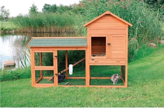 Natura Animal Hutch Utendørs Løpegård Brun 199×146×93 Natura Animal Hutch Utendørs Løpegård Brun 199×146×93