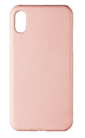 Onsala Mobildeksel Ekte Skinn Rosa til iPhone X/XS
