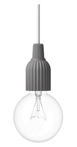 Lyngby Porcelæn Fitting #01 h8,7 cm mørke grå Lyngby Porcelæn Fitting #01 h8,7 cm mørke grå