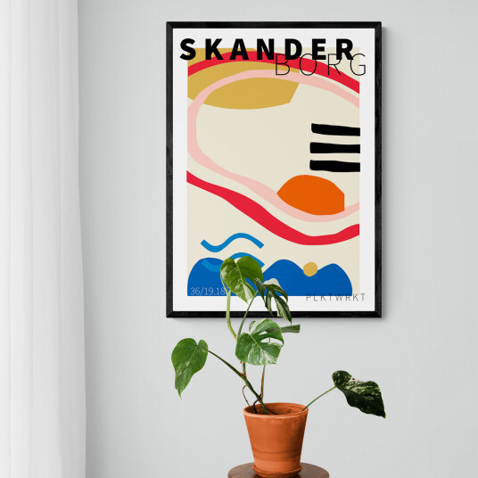 Skanderborg av Plakatwerket Skanderborg av Plakatwerket