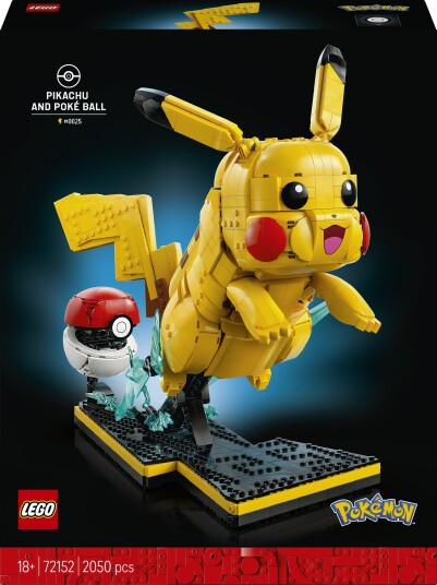LEGO Pokémon 72152 Pikachu og Pokéball